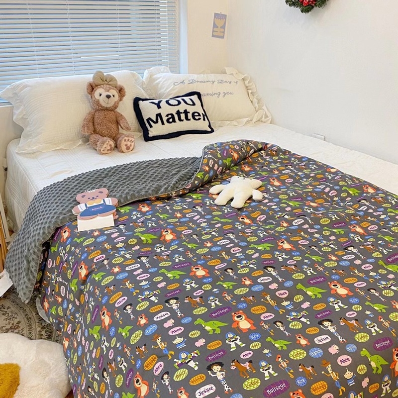 Gyerek Doudou pléd – modern minimalista stílus, keverék anyag, egész éves használatra, 6–12 éveseknek