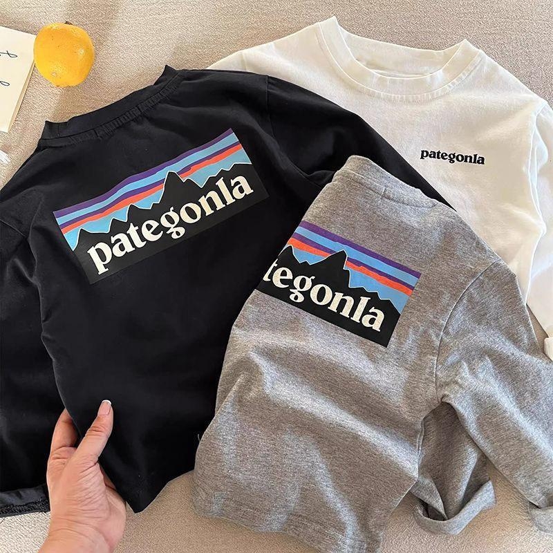 Dječje majica s dugim rukavima od 100% pamuka, unisex, okrugli izrez, mekana tkanina, pogodna za proljeće i jesen