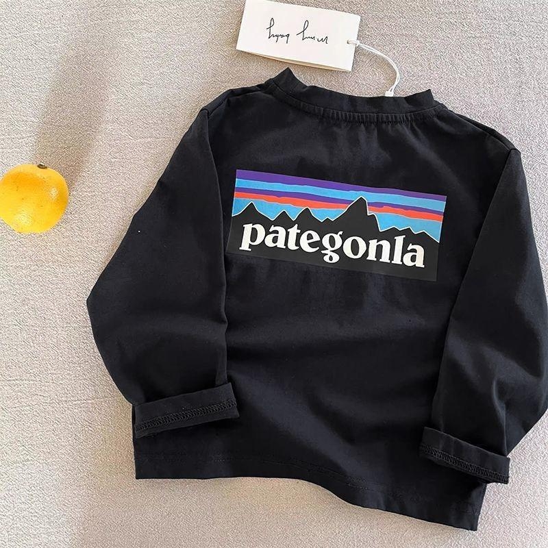 Dječje majica s dugim rukavima od 100% pamuka, unisex, okrugli izrez, mekana tkanina, pogodna za proljeće i jesen