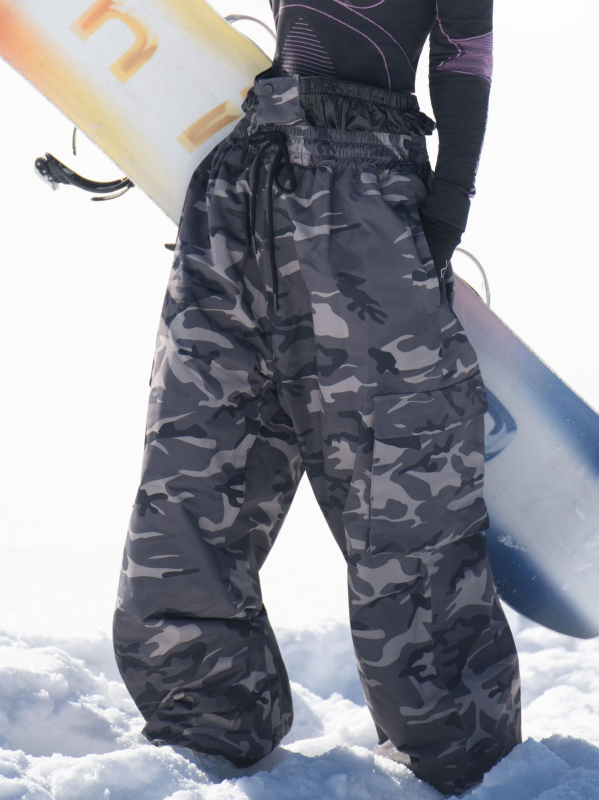Snowboard hlače unisex Schubert, vodootporne 20000, flis podstava od velura, stil 003