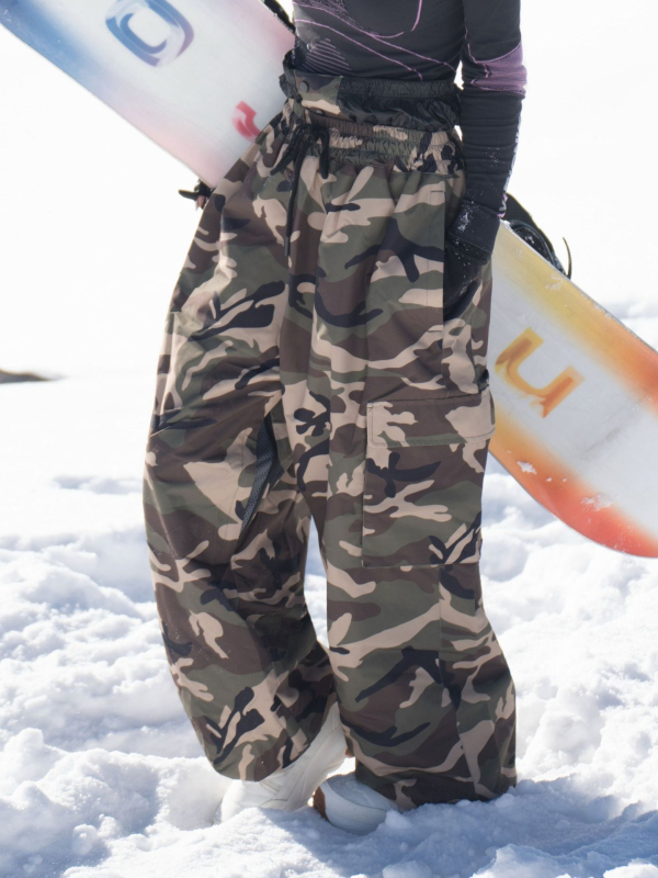 Snowboard hlače unisex Schubert, vodootporne 20000, flis podstava od velura, stil 003