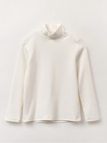 Dječja majica s dugim rukavima i polu-visokim ovratnikom – 95% pamuk, mekana obrada tkanine, za djecu iznad 8 godina, proljeće-jesen (95% pamuk; dugi rukavi; polu-visoki ovratnik; za djecu iznad 8 godina)