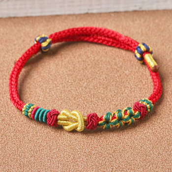 Kézzel szőtt kötél karkötő | uniszex, eredeti dizájn | szövési technika: kötés | márka: Guti | nyári 2025 kiadás