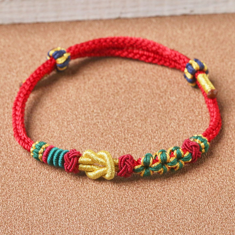 Kézzel szőtt kötél karkötő | uniszex, eredeti dizájn | szövési technika: kötés | márka: Guti | nyári 2025 kiadás