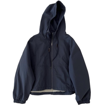 Moteriška medvilninė striukė su gobtuvu ir užtrauktuku, laisvas kirpimas, ilgos rankovės