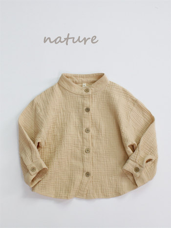 Koreai stílusú gyereking, lapel collar, 100% pamut, 3–8 éveseknek