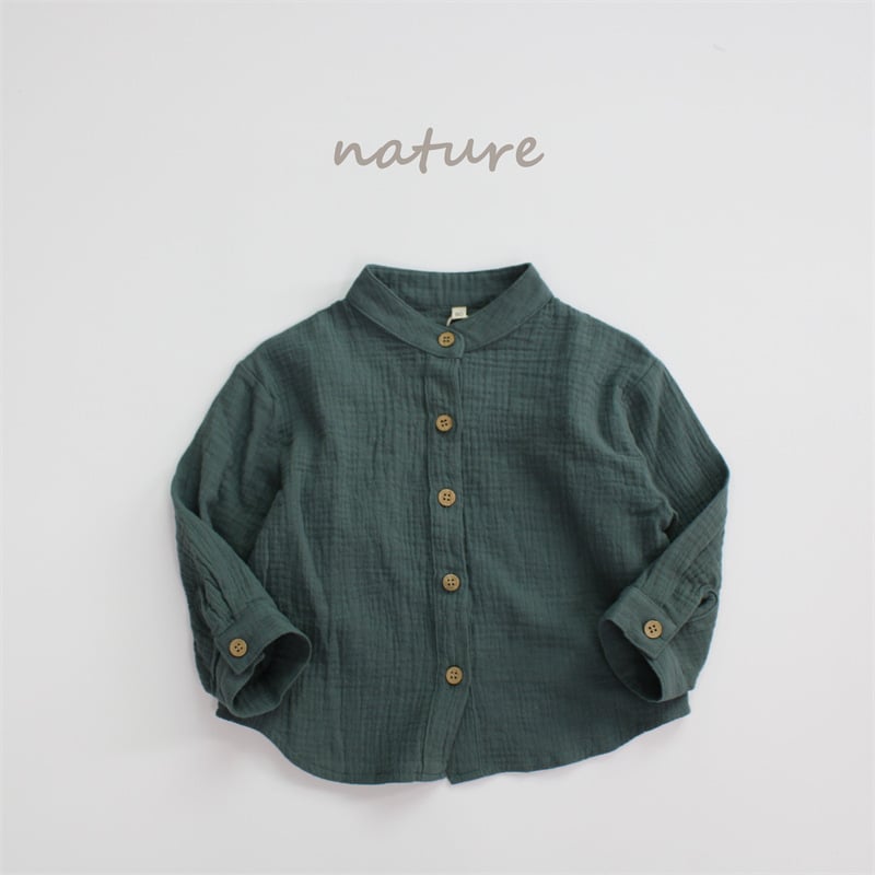 Koreai stílusú gyereking, lapel collar, 100% pamut, 3–8 éveseknek