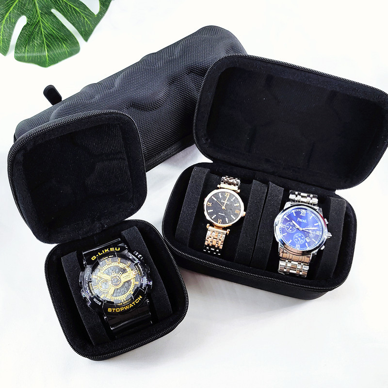 Órátartó doboz kompozit anyagokból, csomagoló doboz, márka Rice Pomelo and Music, kártyahelyek 1/2/3/5, modell No.1