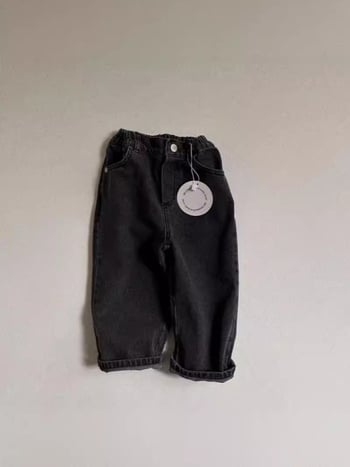 Traperice u korejskom stilu sa elastičnim pojasom, jednobojne, unisex za bebe, svakodnevne udobne hlače