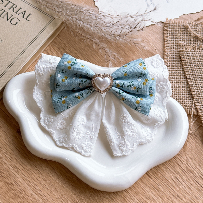 Pitsiline vibu juukseklips tüdrukutele — käsitöö, värske ja magus stiil (Kevad 2025)