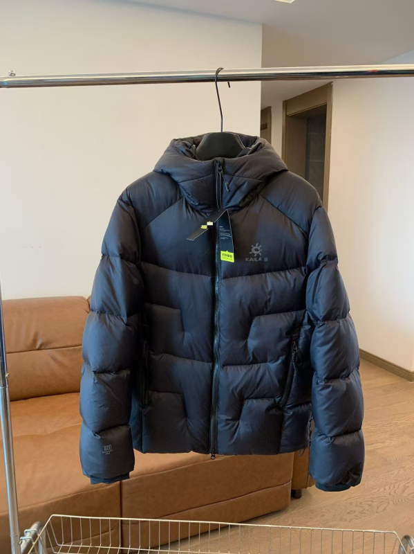 Zhemingsi pehelykabát kapucnival, téli meleg, külső nylon, pehelytartalom 91–95%, 280 g töltet, bélés acetát