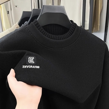 Vyrinis kapucinė su flisinio pamušalo – Corduroy, laisvas kirpimas, ilgos rankovės, 180–250 g