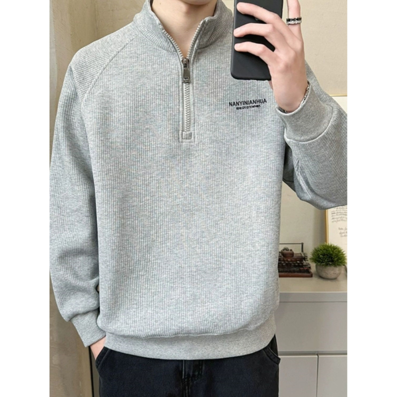 Vyriskas kapuciu džemperis iš corduroy audinio, plonas, 300 g/m², pavasaris