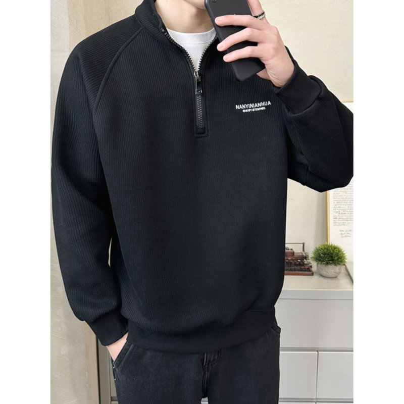 Vyriskas kapuciu džemperis iš corduroy audinio, plonas, 300 g/m², pavasaris