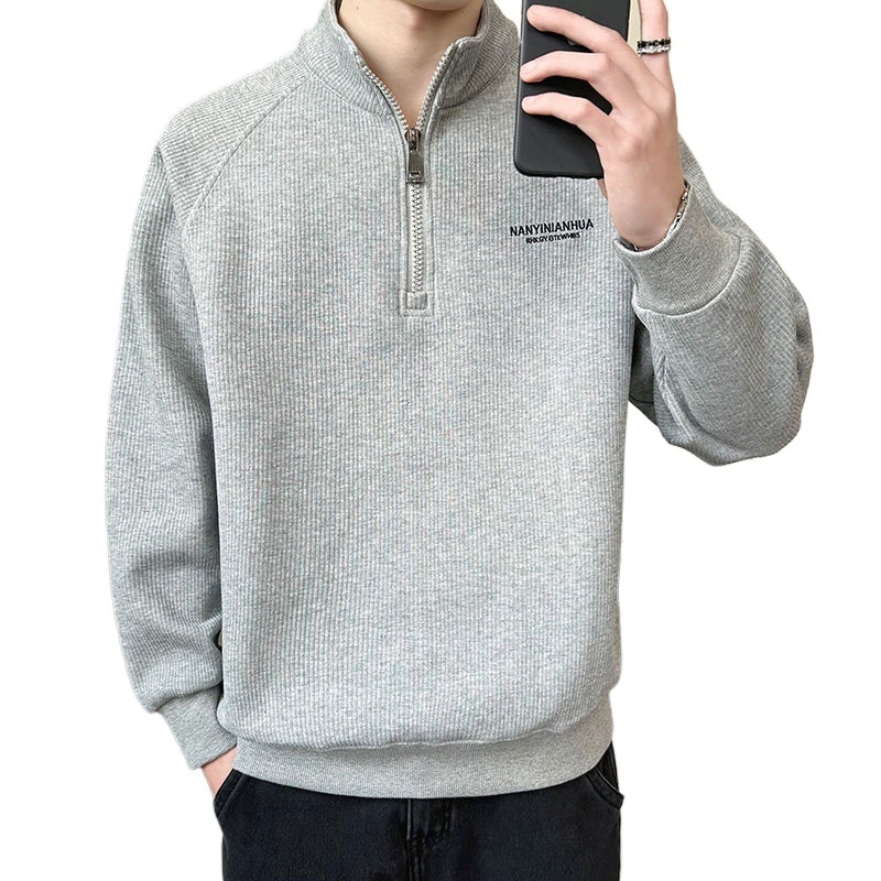 Vyriskas kapuciu džemperis iš corduroy audinio, plonas, 300 g/m², pavasaris