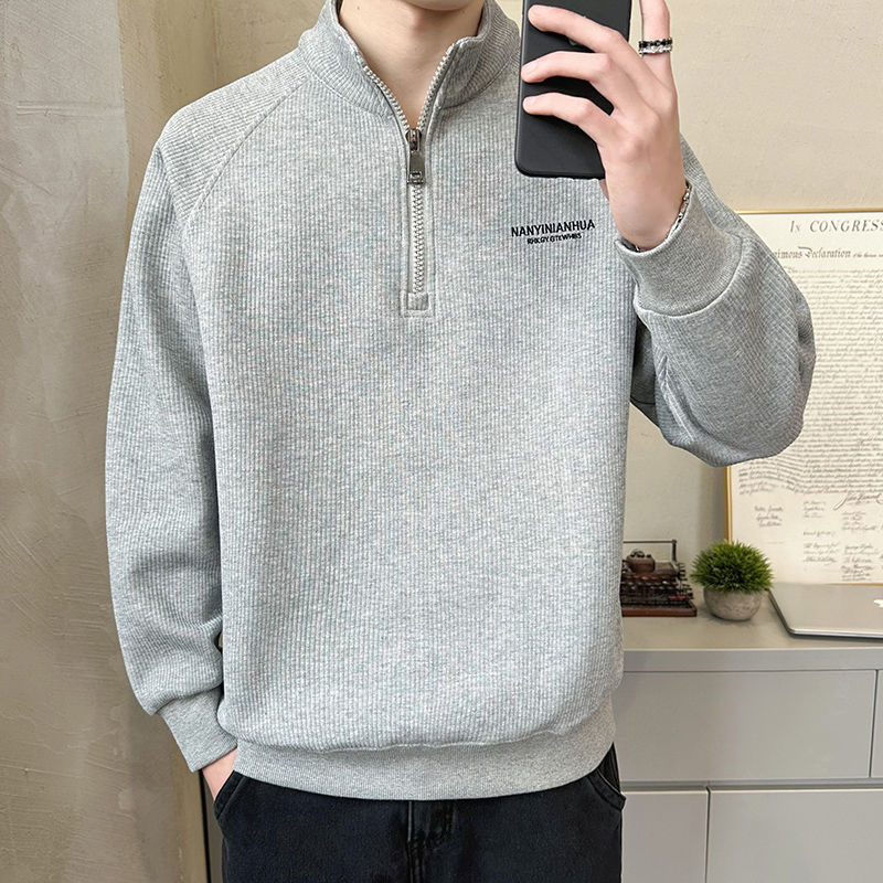 Vyriskas kapuciu džemperis iš corduroy audinio, plonas, 300 g/m², pavasaris