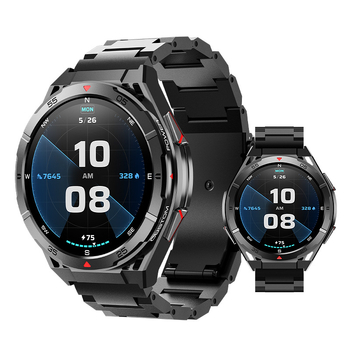 Pametni sat X2B – AMOLED zaslon, Bluetooth GPS, altimetar/barometar/kompas, dvofrekvencijski GPS, baterija 490 mAh