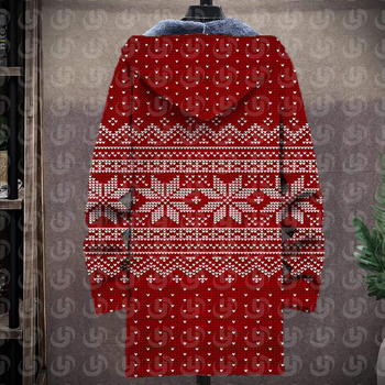 Muški zimski kaput, ležerni kroj, zatvarač, print, okrugli ovratnik