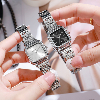 NAIDU ND3290-011 Quartz sat, Svjetsko vrijeme, Kvadratni brojčanik promjera 24 mm, Pokret 68