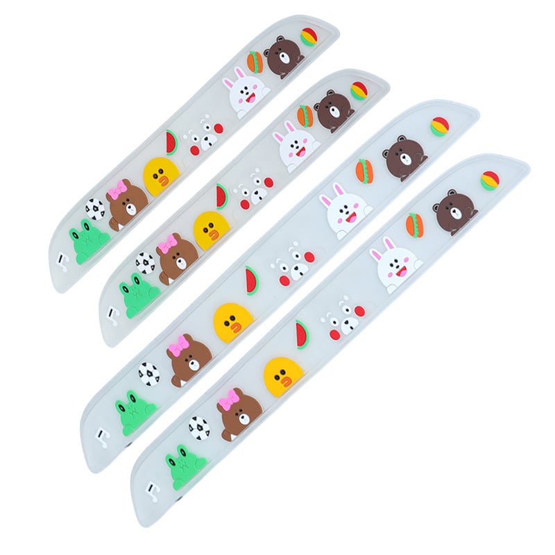 PVC прагови предпазители за интериора на автомобил, модел 286#, за общи модели, всички марки