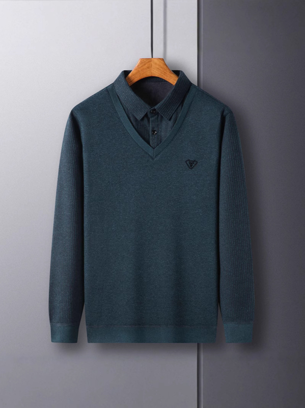 Meeste triibuline fliisvooderiga särk, pikkade varrukatega, slim fit, polüester 51–70%