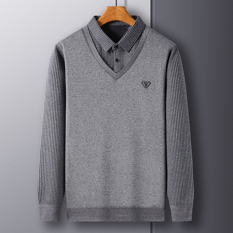 Meeste triibuline fliisvooderiga särk, pikkade varrukatega, slim fit, polüester 51–70%