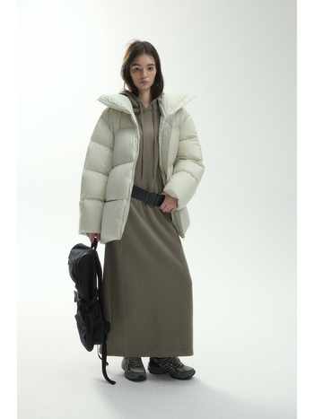 Ženska hooded sweatshirt haljina s kapuljačom, pamuk-poliester mješavina, plišasti fleece, topla, linijski uzorak, visok pas, duga A-linijska haljina