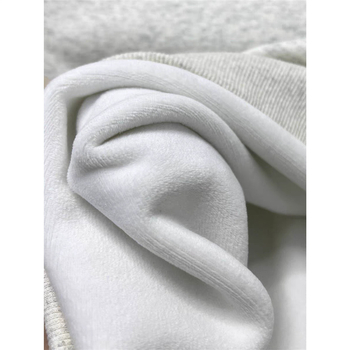 Damska dukserica s kapuljom, debeli fleece, vintage stil inspiriran nacionalnom modom, jesen/zima, bijela/siva, plus veličina, opuštena, udoban kroj