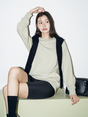 Hanorac din fleece pentru femei, guler rotund, mâneci lungi, croială lejeră, căptușeală groasă, toamna 2025