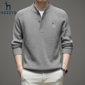 100% vilnos džemperis su stovinčia apykakle, ilgomis rankovėmis, storas, žieminis kasdienis stilius