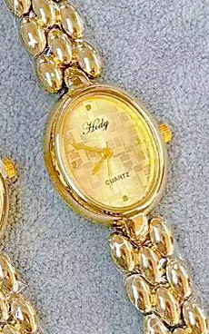 Ceas femei cu cadran oval în stil retro, mișcare quartz, afișaj analog, rezistent la apă pentru uz zilnic, Carcasă din aliaj