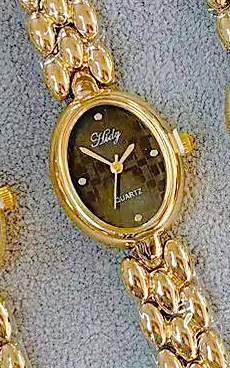 Ceas femei cu cadran oval în stil retro, mișcare quartz, afișaj analog, rezistent la apă pentru uz zilnic, Carcasă din aliaj