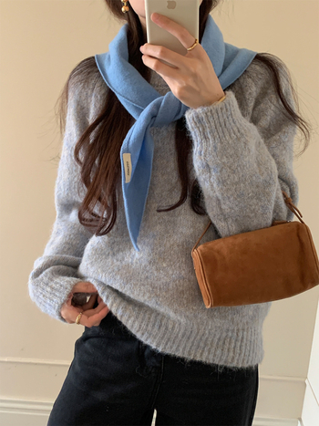 Pulover - stil korean/japonez casual, croi lejer, cu glugă, material poliester (grosime medie)