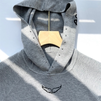 Naiste kašmiir kapuutsiga džemper, pikad varrukad, paks kudum – Talv 2024