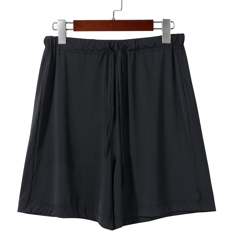 Trudničke šorceve, široki kroj, ljetni ice silk materijal, Nylon 80–90% + Spandex <30%, sa šnjiricom za podešavanje, prozračan