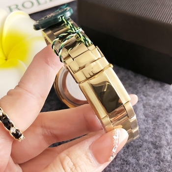 Rainbow Brand muški kvarc kronograf sat s narukvicom od nehrđajućeg čelika, promjer brojčanika 40,5 mm, debljina 13 mm, vijčana korona, MIYOTA pogon