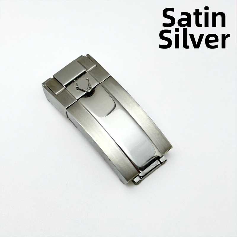 Kombinovaná spona z nehrdzavejúcej ocele – doplnok na remienok pre Rolex Submariner/ Daytona; Time chain clasp, letné vydanie 2025