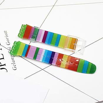 Silikon kaiš za Swatch kompatibilan — vodootporan, materijal: silikon, šifra proizvoda: Strap, marka: Qifulong, sezona: Zima 2023