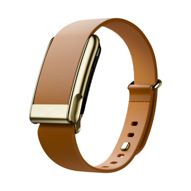 Kožna narukvica za sat Whoop5.0 – prirodna koža, poslovni stil, ljeto 2025, modni gradski stil