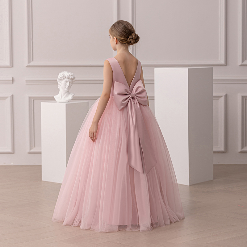 Rochie de prințesă din plasă plisată, exterior 100% poliester, căptușeală 70% bumbac, AQL 2.5