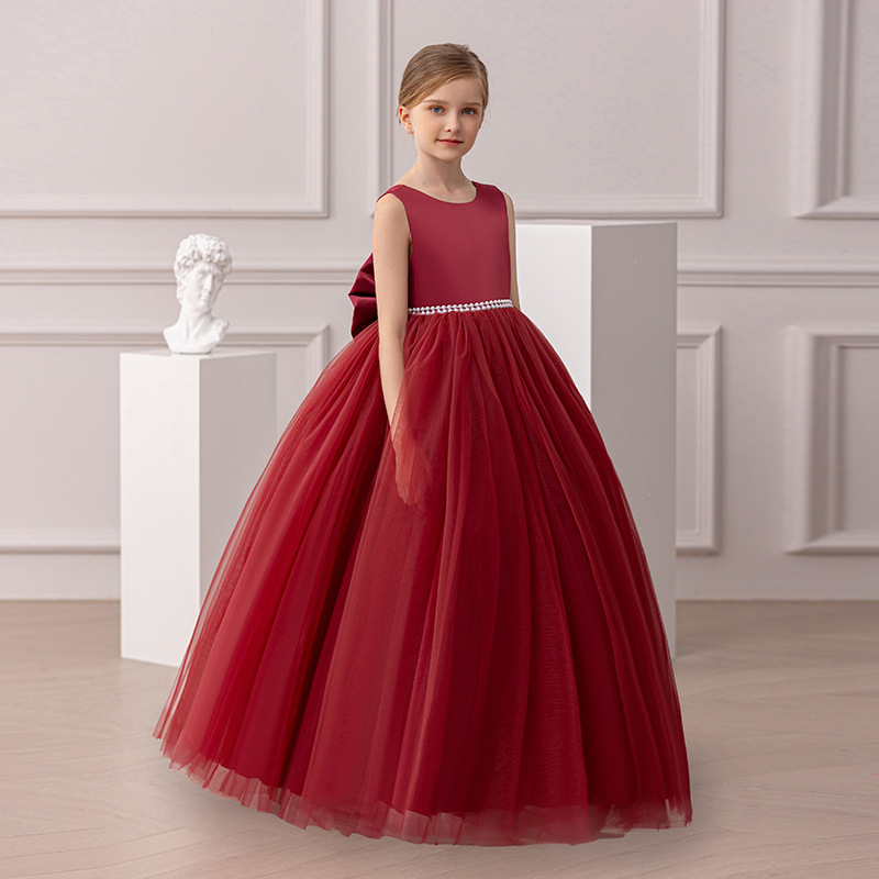 Rochie de prințesă din plasă plisată, exterior 100% poliester, căptușeală 70% bumbac, AQL 2.5