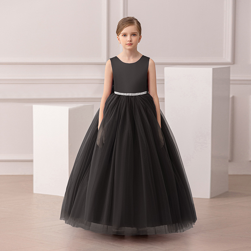 Rochie de prințesă din plasă plisată, exterior 100% poliester, căptușeală 70% bumbac, AQL 2.5