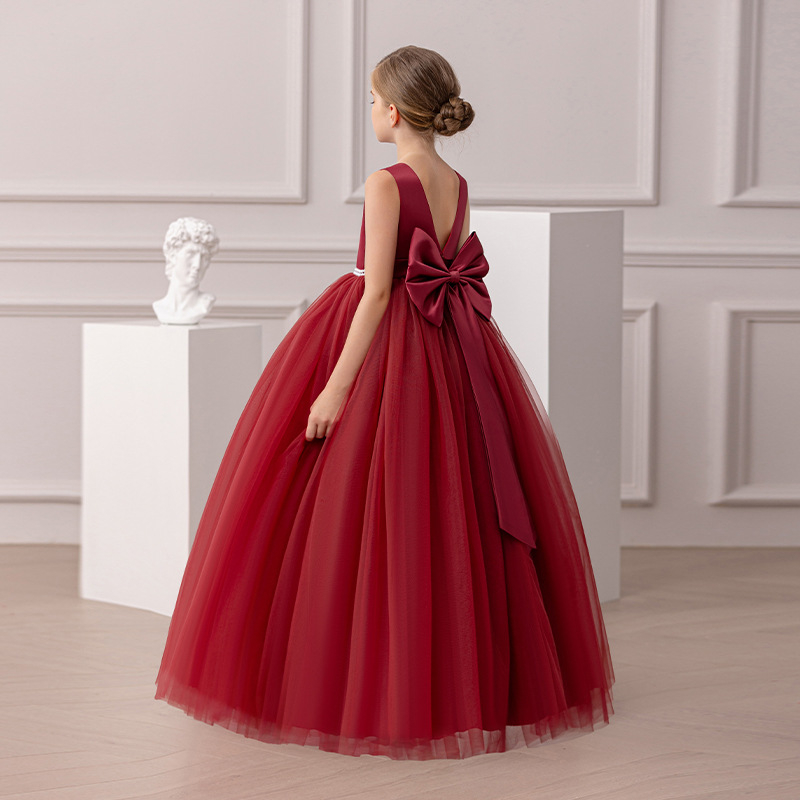 Rochie de prințesă din plasă plisată, exterior 100% poliester, căptușeală 70% bumbac, AQL 2.5