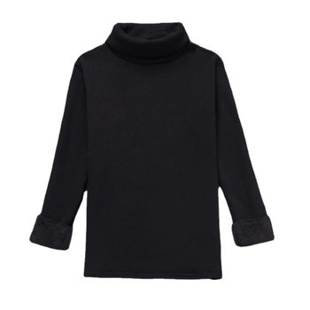 Vyrų fliso marškiniai su aukštu kaklu, ilgomis rankovėmis - Leisure Puloveris, poliesteris, vientisas raštas, žiema pavasaris ruduo