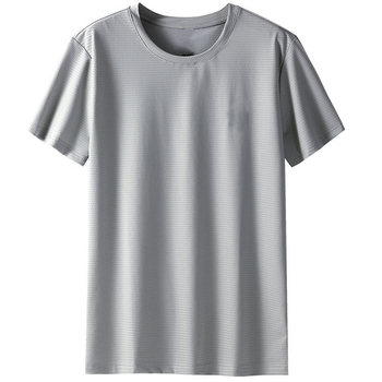 Chladiace tričko Ice-Silk, krátke rukávy, voľný strih, rýchle sušenie, okrúhly výstrih