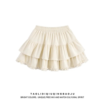 Пола за момичета в стил cake skirt от шифон, 80% полиестер, подплата 71–80% полиестер, подходяща за деца над 8 години