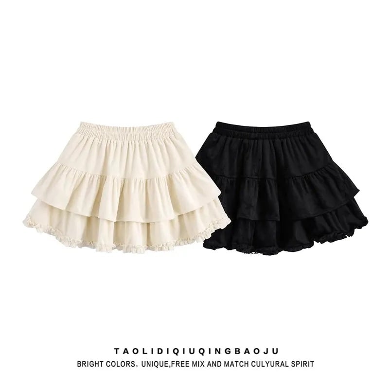 Пола за момичета в стил cake skirt от шифон, 80% полиестер, подплата 71–80% полиестер, подходяща за деца над 8 години