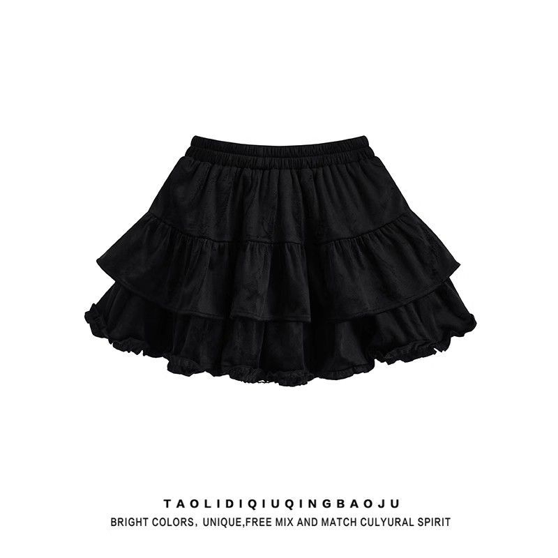 Пола за момичета в стил cake skirt от шифон, 80% полиестер, подплата 71–80% полиестер, подходяща за деца над 8 години