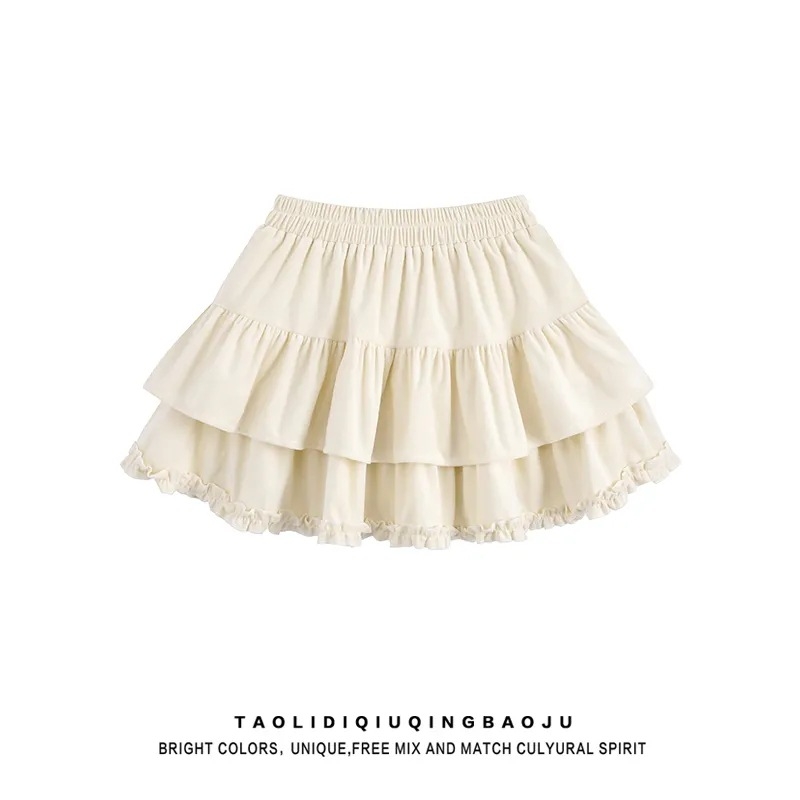 Пола за момичета в стил cake skirt от шифон, 80% полиестер, подплата 71–80% полиестер, подходяща за деца над 8 години