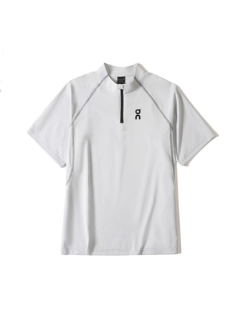 Unisex T‑shirt από Ice Linen με κοντά μανίκια, U-λαιμό, ανάγλυφο μοτίβο, ελεύθερη γραμμή, 70-80% Regenerated Cellulose Fiber